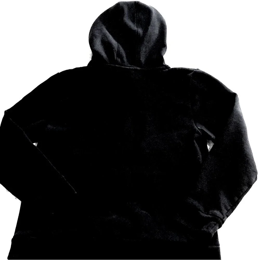Adidas Logo Boy's Youth Hoodie (14-16) Black